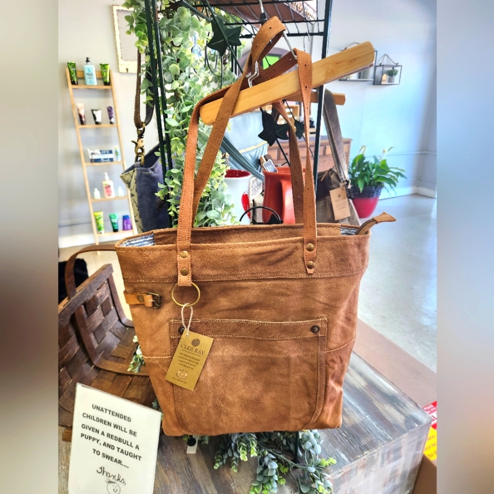 Real Leather Shoulder Bag